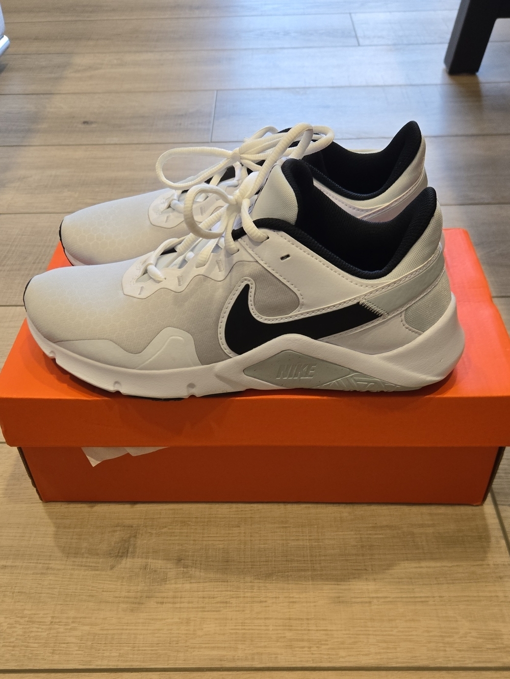 New - Nike Men’s Legend Essential 2 Training Shoes, White
